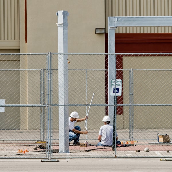 how long can i lease the temporary fence for my building site or event in Beaufort